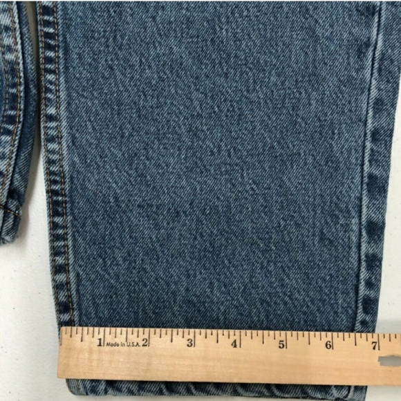 Levis 512 Jeans Womens 14S Blue Slim Fit Tapered Leg High Rise Denim Waist 31 - Picture 3 of 9